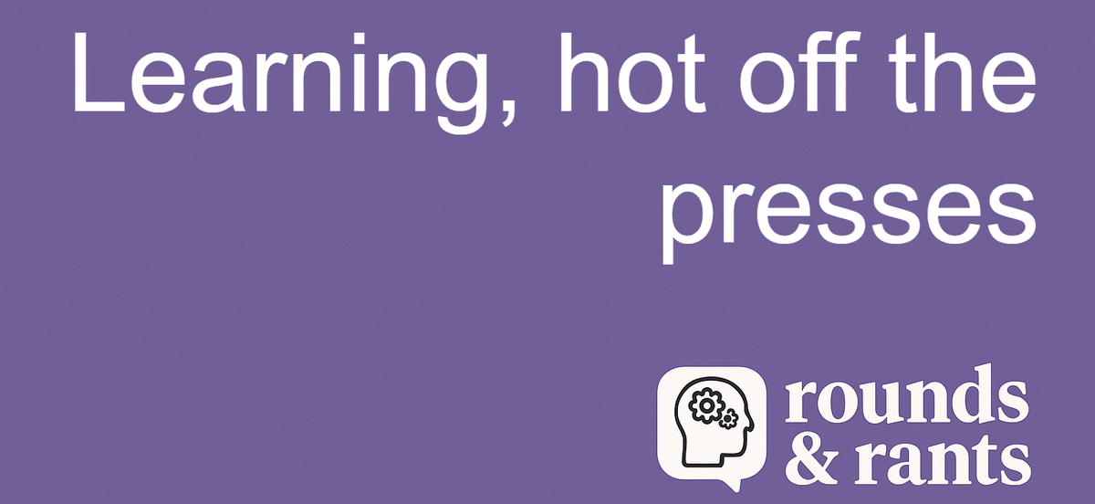 What Kyle Learned Recently